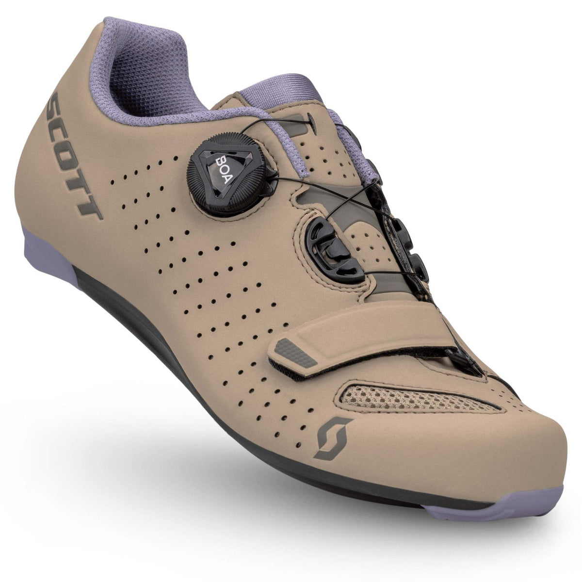 Zapatillas Carretera Scott Road Comp BOA Mujer Toast Beige/Bliss Pink