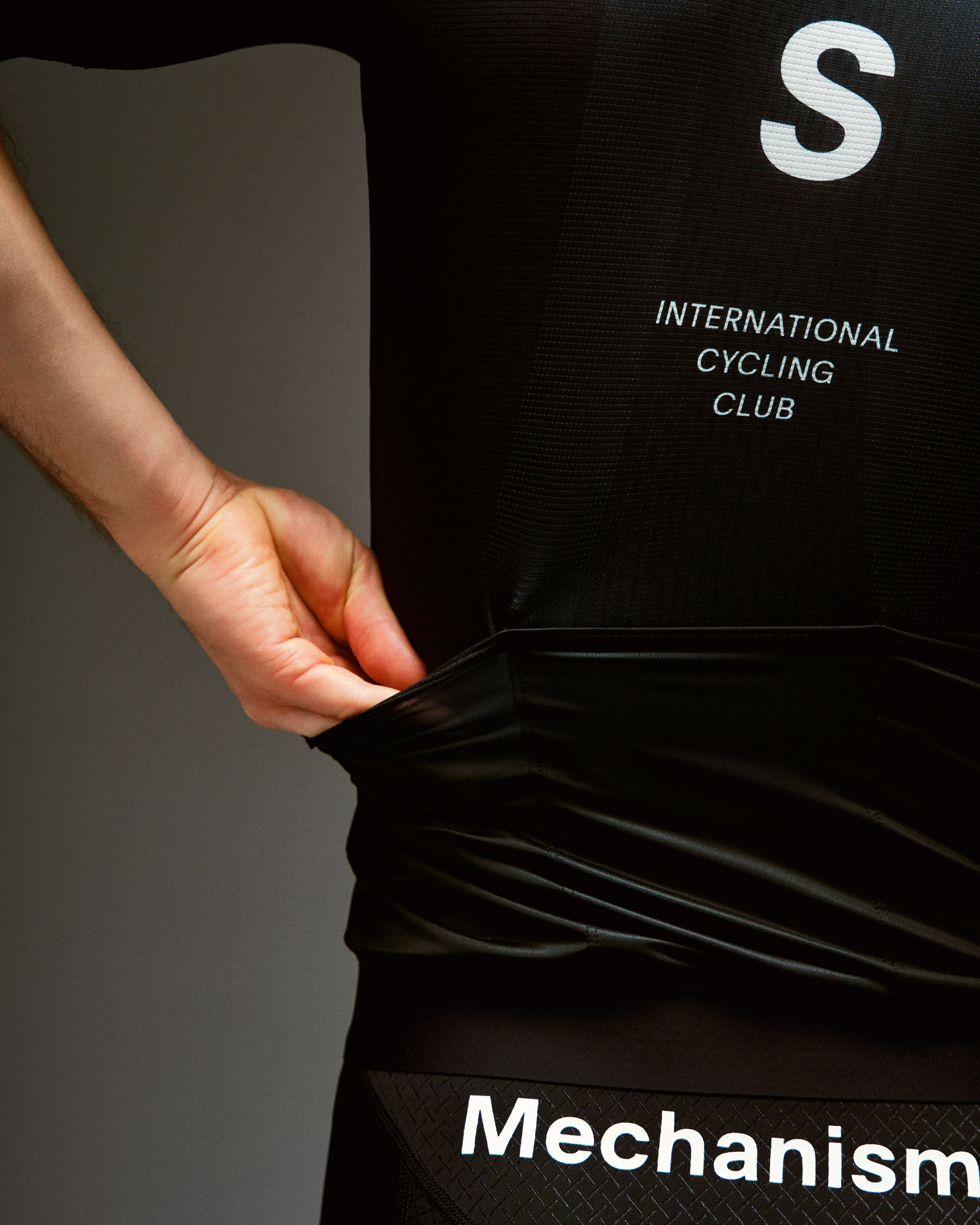 Maillot Manga Corta Pas Normal Studios Mechanism Hombre Negro #6