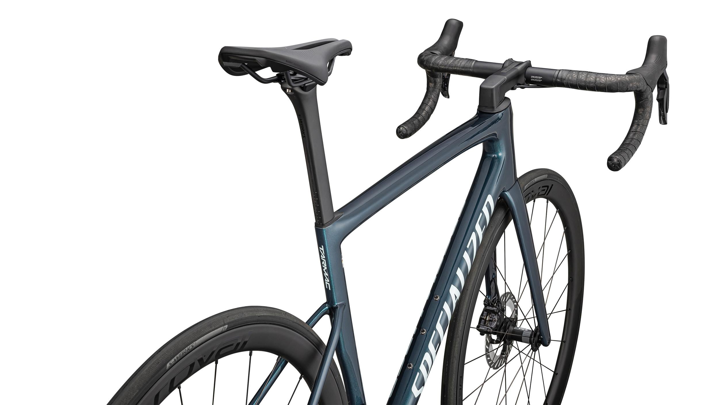 Bicicletas Carretera Tarmac SL8 Expert Ultegra Di2 Specialized 2025 Gloss Deep Lake Metallic/Green Pearl Over Seafoam #4