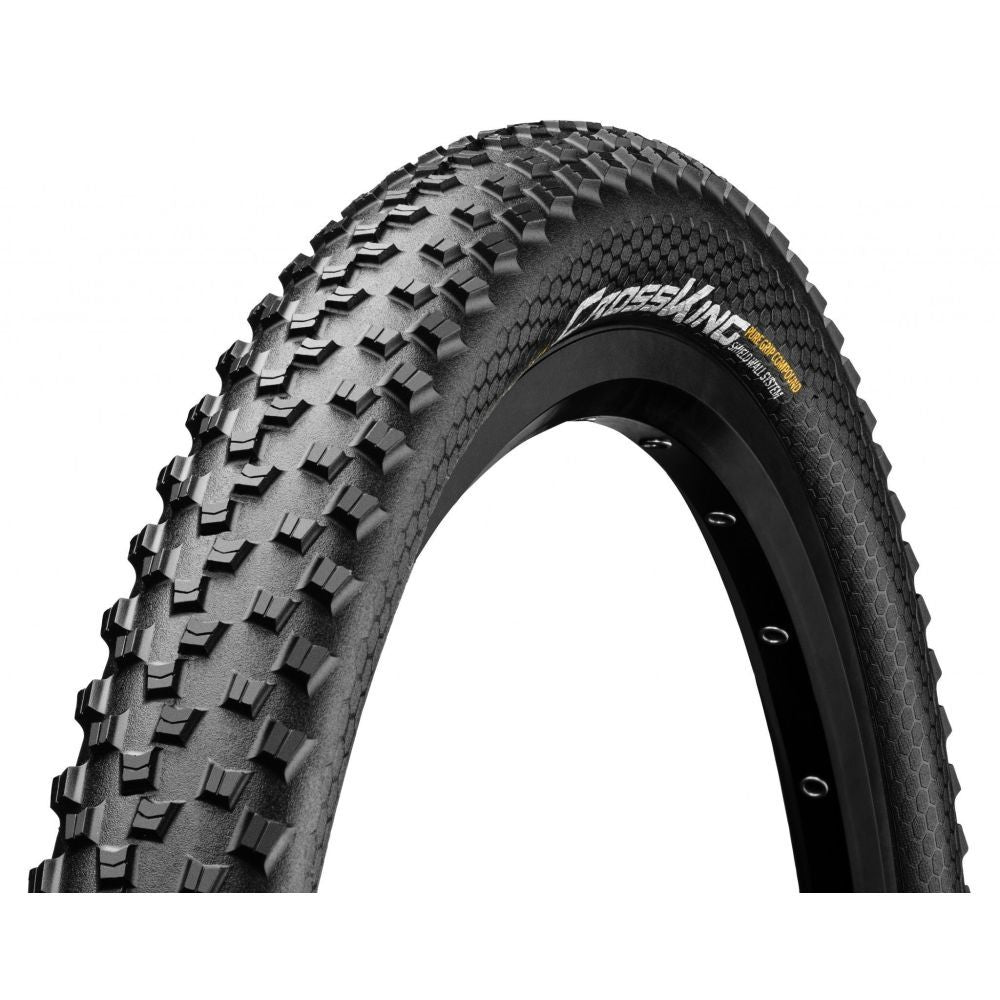NeumĂĄtico Carretera Continental Cross King 27.5x2.20 Shieldwall Rigida Negro