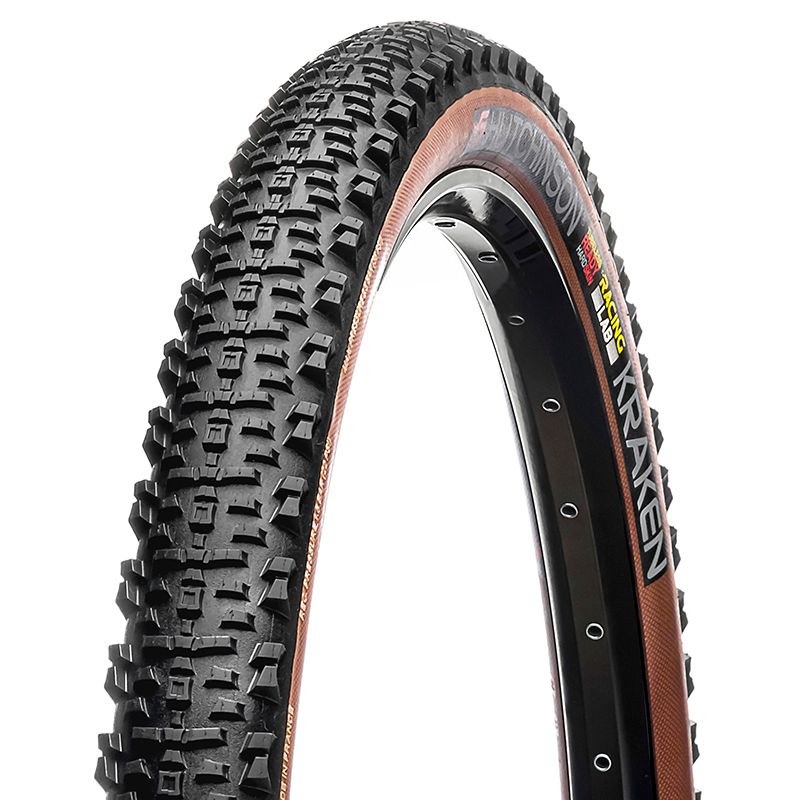 Cubierta Hutchinson Kraken RLAB HardSkin Tubeless Ready Plegable Negro/Marrón