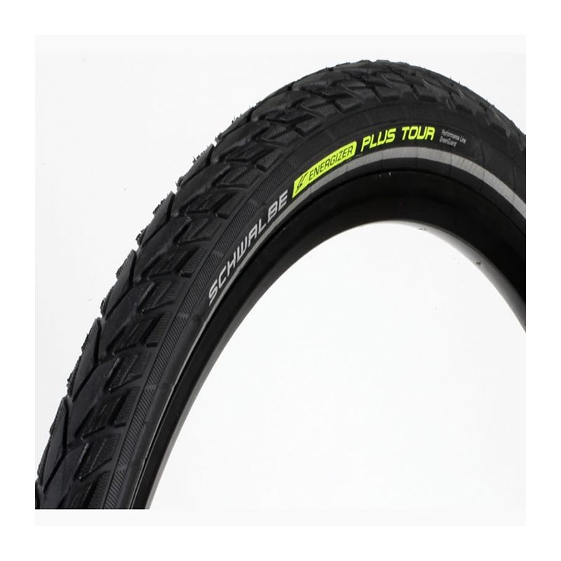 Cubierta Schwalbe Energizer Plus Tour HS485 GreenGuard TwinSkin Performance Rígida Negro Reflectante