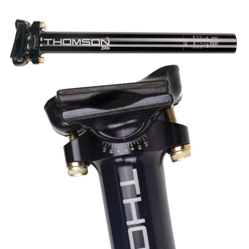 Tija Sillín Thomson Elite 410mm Aluminio Negro