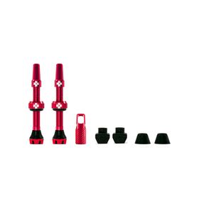 Juego Valvulas Muc-Off V2 Tubeless 44mm Rojo