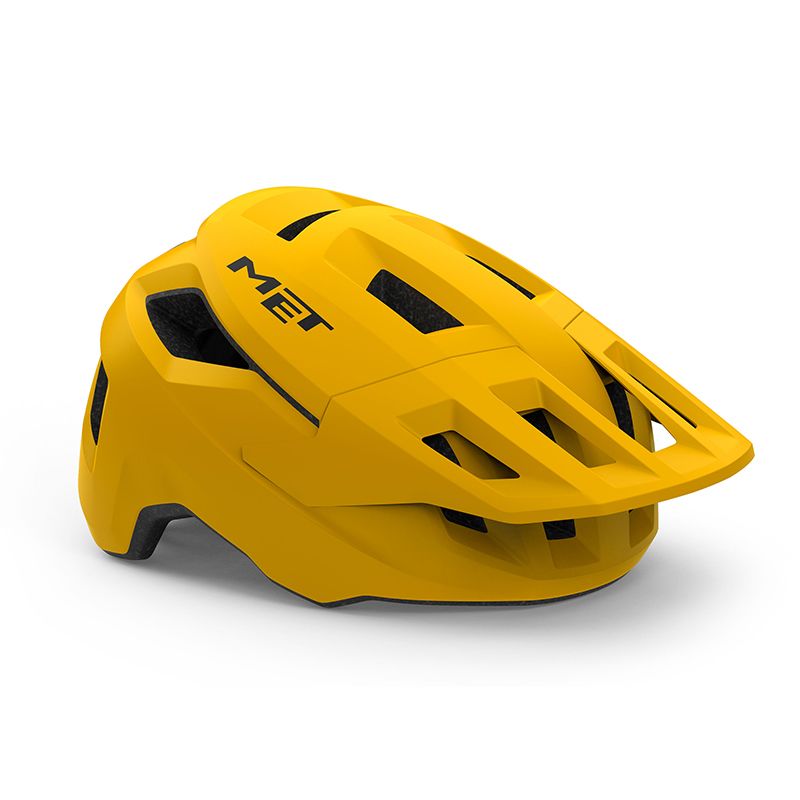 Casco Met Shelter Mips Yellow Mate