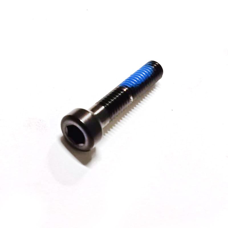 Tornillo Tija Sillín Deda M6x28mm Titanio Negro