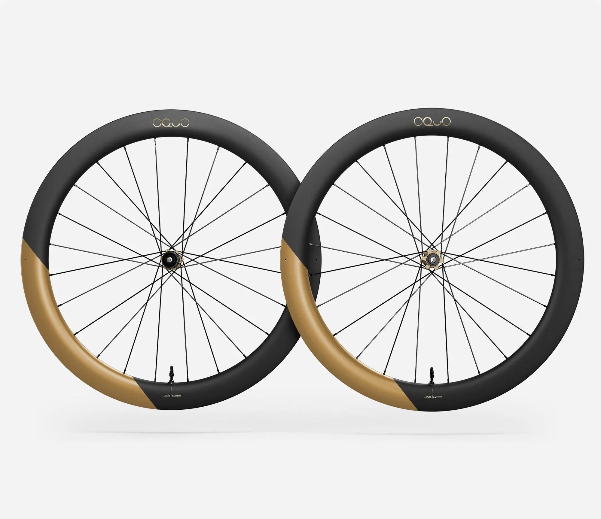 Oquo Laufradsatz Rennrad RA57LTD Shimano HG Metallic Golden Sand