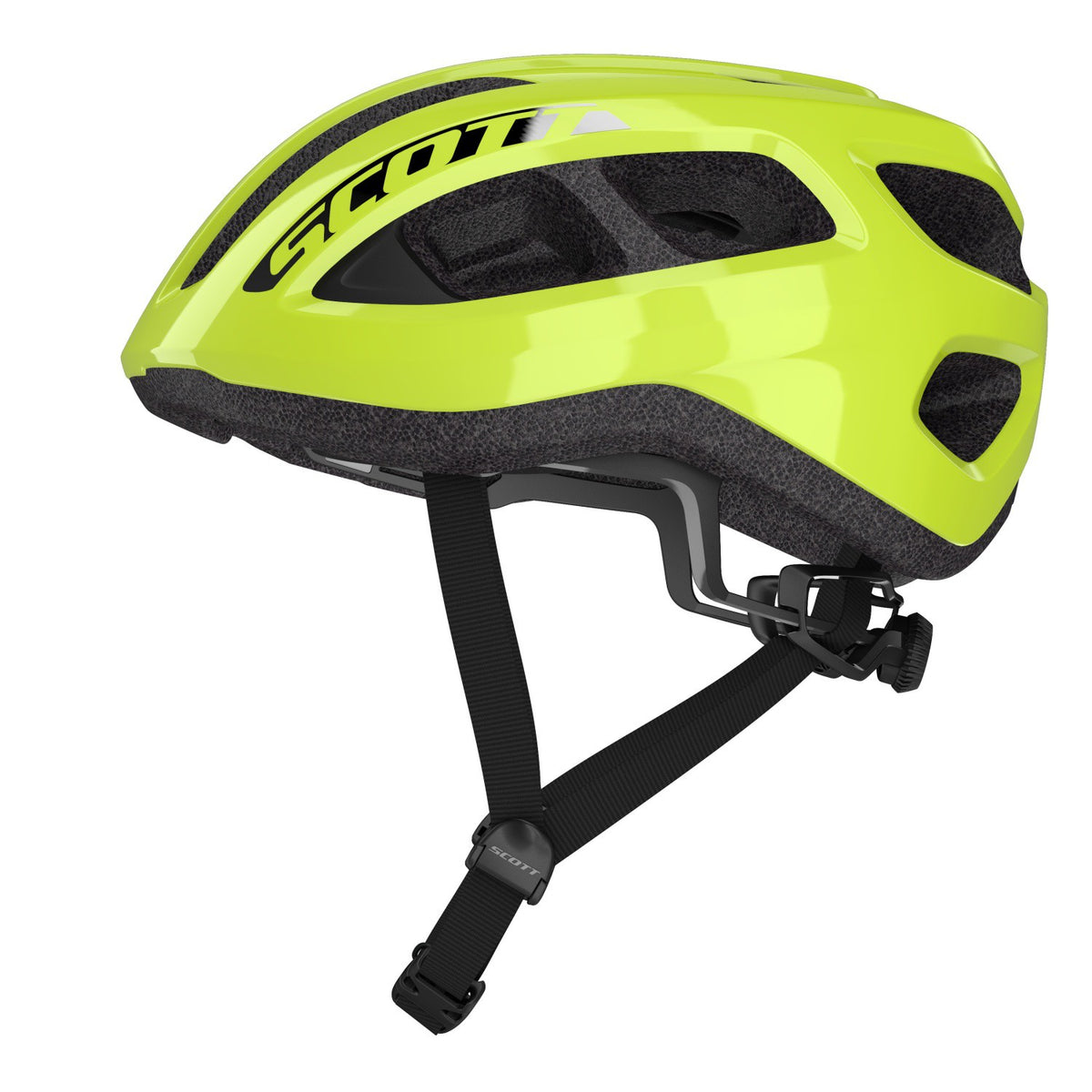 Casco Scott Supra Road CE Yellow Fluorescent #2
