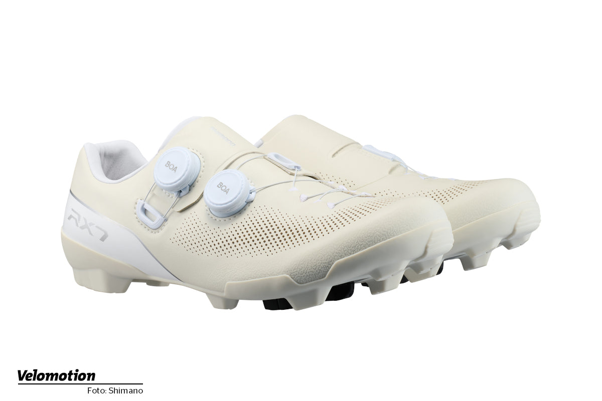 Zapatillas Gravel Shimano SH-RX710 Blanco Arena