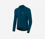 Hiru Core Thermal Long Sleeve Jersey V2 Men's Blue Oil