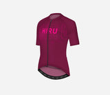 Maillot Manga Corta Hiru Core Mujer Granate
