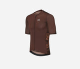 Hiru Lab Race Short Sleeve Jersey Men's Chocolate