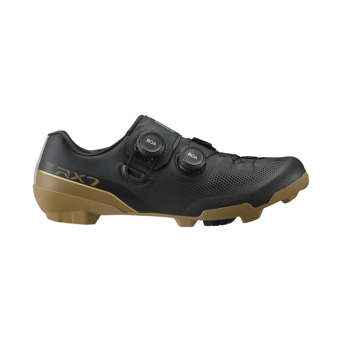Zapatillas Gravel Shimano SH-RX710 Ancha Negro