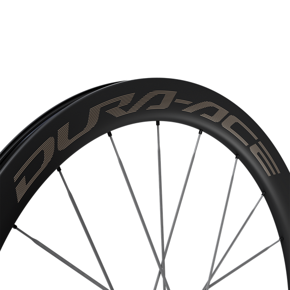 Rueda Delantera Shimano Dura-Ace WH-R9370-C50-TL-F Center Lock 700 Negro #4