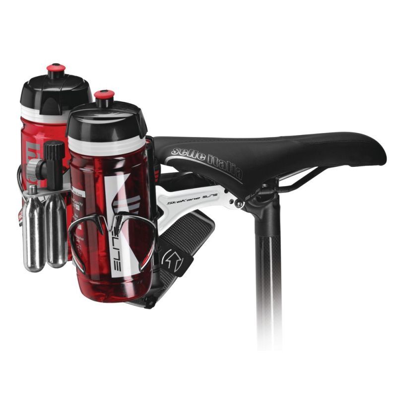Soporte Portabidon Elite Skekane Sillin Triathlon Negro