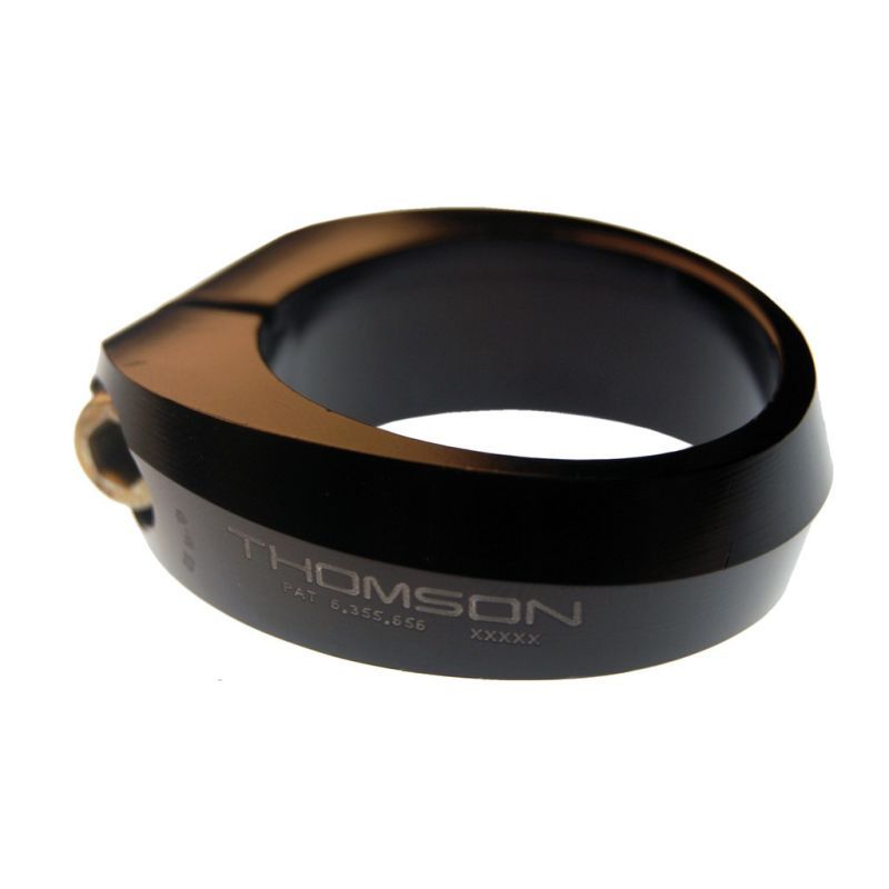 Abrazadera Tija Sillín Thomson Aluminio Negro 31.8mm Negro