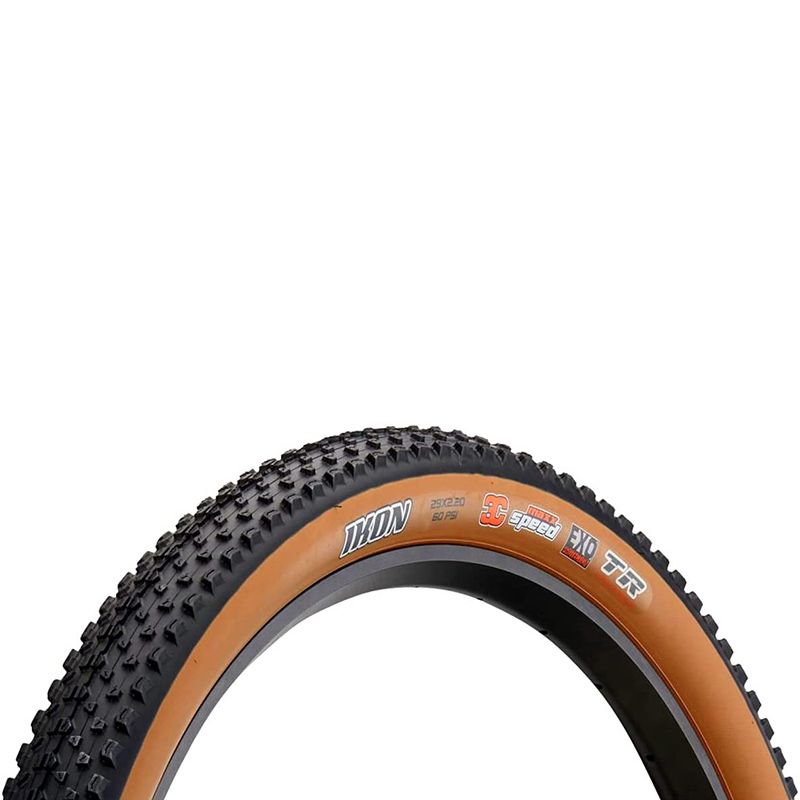 Cubierta Maxxis Ikon 3C Tubeless Ready Plegable Negro/Marrón
