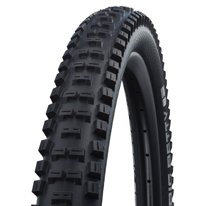 Cubierta Schwalbe Big Betty HS608 Evolution Super Ground Addix Soft Tubeless Plegable Negro
