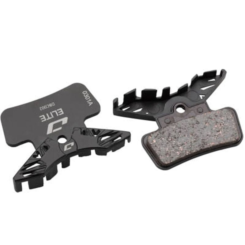 Juego Pastillas Freno Jagwire Elite Cooling Semi-Metálicas Sram Guide Ultimate/RSC/RS/R Negro