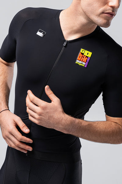 Maillot Manga Corta CX Solid HK Gobik Unisex Negro #4